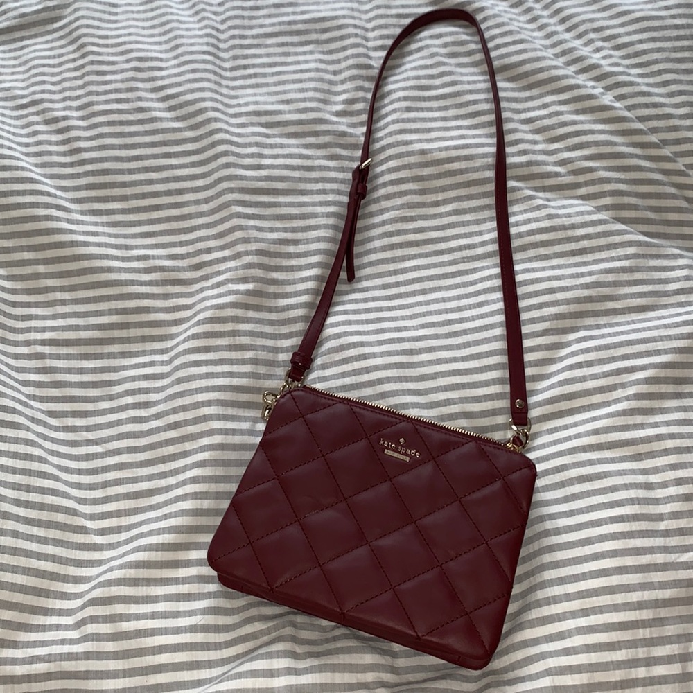 Brand new Kate Spade quilted crossbody